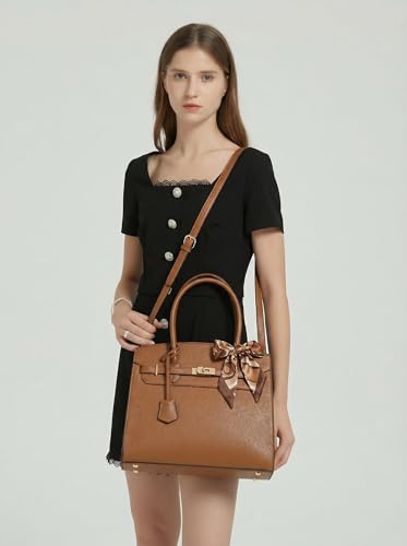 Designer Classic Top Handbags For women, Shoulder Purses For Ladies, Adjustable Strap Work Satchel with Wallet - Image 4