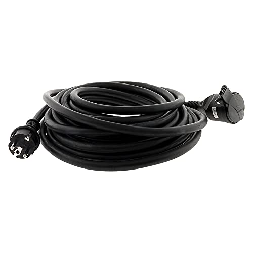 Prolongateur pour Chantier HO7RN-F 16A 3G2,5mm² 10m - Noir -
