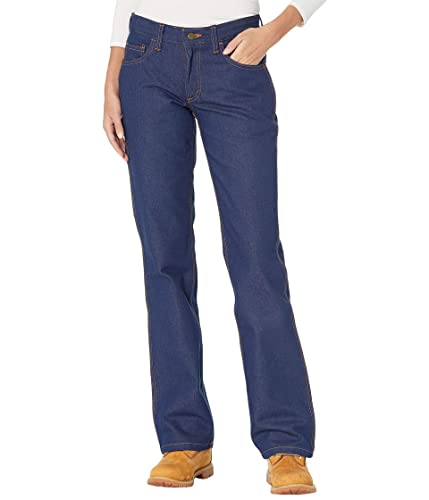 Tyndale Women's Straight Leg FR Jeans 04W-34L Denim