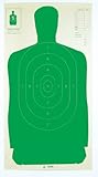 Champion Traps and Targets, Police Silhouette Target, 24x45 Green (100 Pack) (40732)