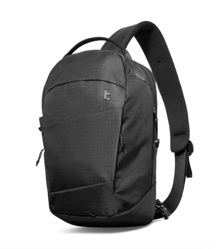 tomtoc T30 Sling Backpack Crossbody Bag for Men Women, EDC Daypack Chest Shoulder bag for 13-14 Inch...