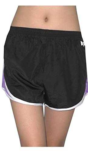 Short de course humide Everlast Dry-Fit violet XL avec doublure anti irritation