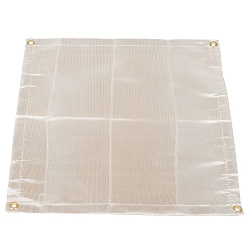 balacoo Cloth Fire Blanket for Home Welders Blanket Fire Retardant Blankets Fire Safety Blanket Camping Accessory Fire Mat Camping Fire Resistant Pad Fire Proof Glass Fiber