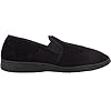ABSOLUTE FOOTWEAR Mens Easy Slip On Wide Fitting Winter Slipper with Twin Gusset - Black - UK 10 #3