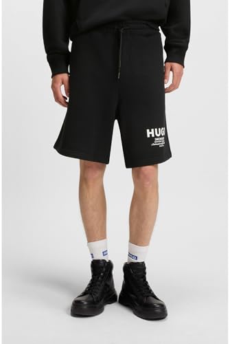 HUGO Short Ample Nomario Confortable avec Logo Imprimé Distinctif - 3