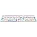 Sanfulin Keyboard Cover Skin for 2021 New Apple iMac Magic Keyboard (Model: A2520) with Numeric Keypad and Touch ID, Cute Printing Silicone Keyboard Protector, Sakura