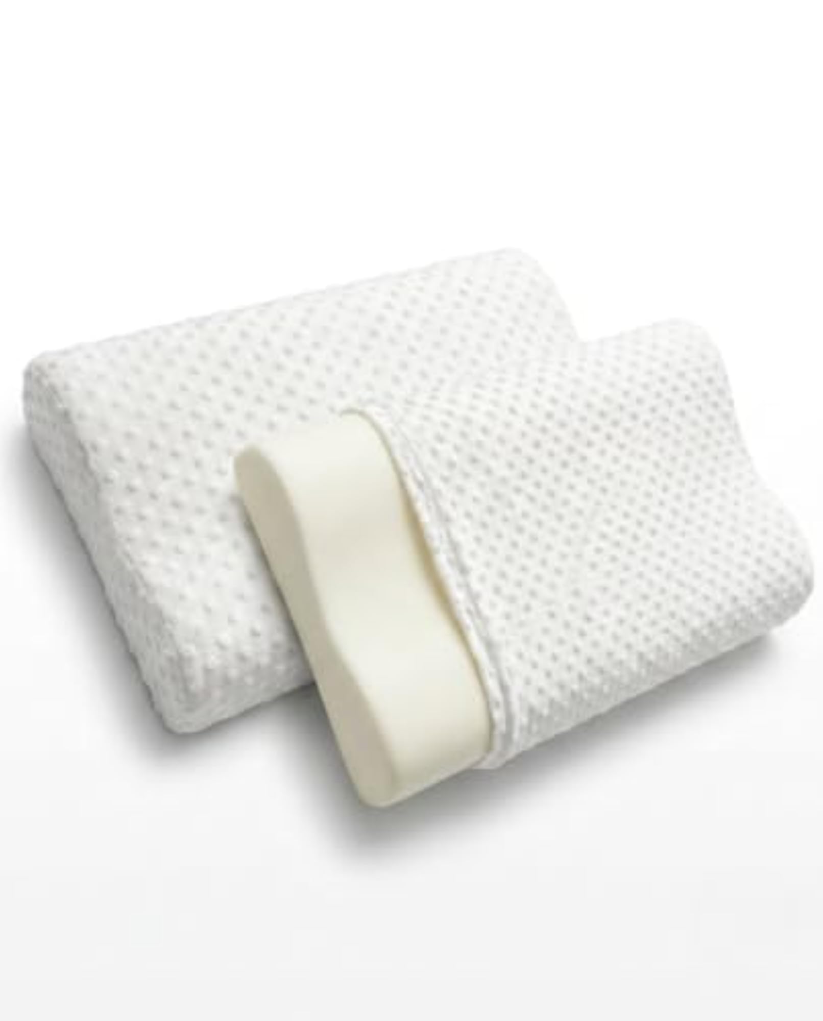 Kids Memory Foam Contour Neck Support Pillow 47x29 cm