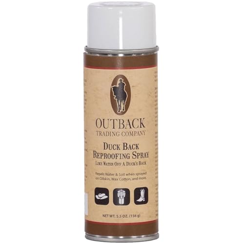 OUTBACK TRADING Duck Back Protective Conditioning Waterproof Wax Dressing - Reproofing Spray for...
