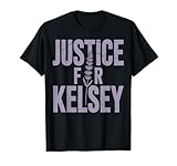 Justice for Kelsey Fitzsimmons Bold Purple Tee for Women T-Shirt
