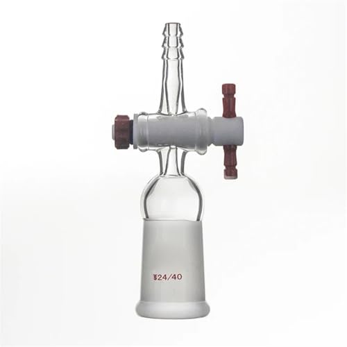 Vanne verre borosilicaté LH-153 et pointeau PTFE de haute précision