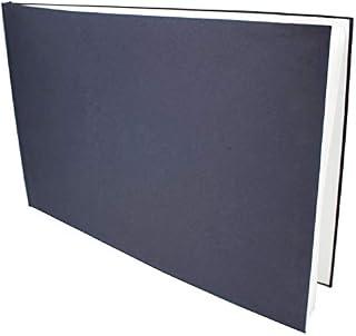 Artway Indigo Handmade Sketch Book - A6 Landscape Twin Pack (150gsm - 96 sides) - Casebound Hardback