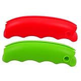 Alipis 2 pièces Poignée Silicone Réutilisable pour Sacs de Courses Portage Confortable ...
