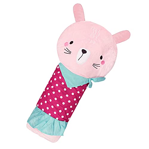ITODA Cute Cartoon Car Seat Belt Cover Pads Shoulder Seatbelt Safety Strap Wrap Cushion Universal Backpack Stroller Airplane Soft Pillow Travel Neck Protector for Adults and Children