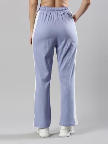 Image of Femmora Relax Fit Track Pant with Abstract Print, Breathable Soft Cotton Fabric with Drawstring Waistband Closure and 2 Side Pockets, for Women,Pack of 1