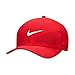 Nike Rise High-Crown Dri-FIT ADV Structured Cap - AeroBill Stretch-Fit Golf & Running (Red | Anthracite | White, Medium-Large)