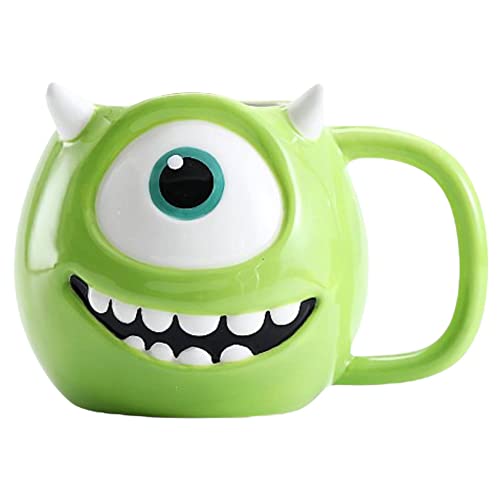 Caribou Living Taza 3D Monsters Inc Mike & Sully con diseño novedoso para bebidas calientes, café,...