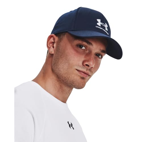 Under Armour Men's Essential Low Adjustable Cap - Midnight Navy / / White - OSFM – Ansicht 2