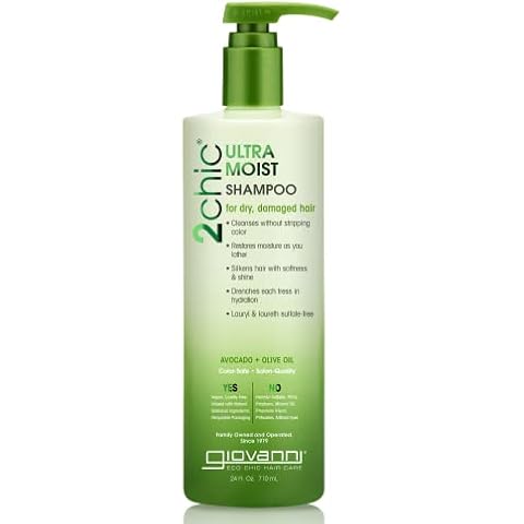 GIOVANNI COSMETICS Ultra-Moist Shampoo with Avocado and Olive Oil Cover