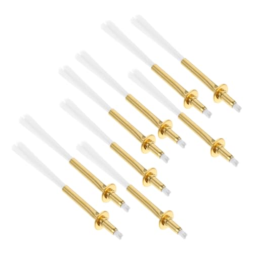 KONTONTY 10Pcs Oil Lamp Wicks Compatible with Kerosene and Table Lamps Versatile Replacement for DIY Projects and Outdoor Use and Accessory for Lighting