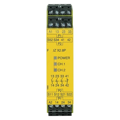 Relais PNOZX2.8P 24-240V 777302 pour automatisation industrielle sécurisée