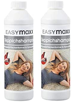 CLEANmaxx Teppich-Shampoo 2 x 500ml | Perfekte Kombination mit dem Hartboden- und Teppichreiniger...
