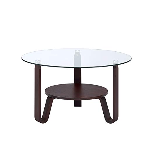 Benjara, Brown And Clear Glass Top Coffee Table With Curvy V Shaped Le Benjara, Brown And Clear Glass Top Coffee Table With Curvy V Shaped Le