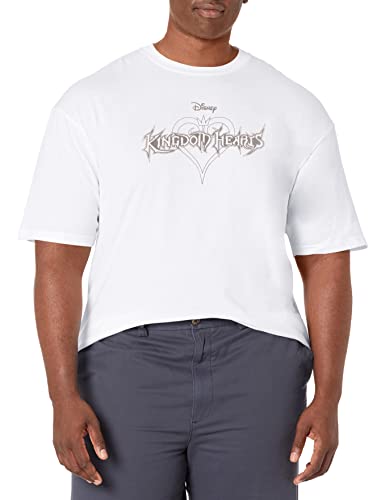 T-shirt Disney noir et blanc grande taille aux finitions soignées pour homme tall
