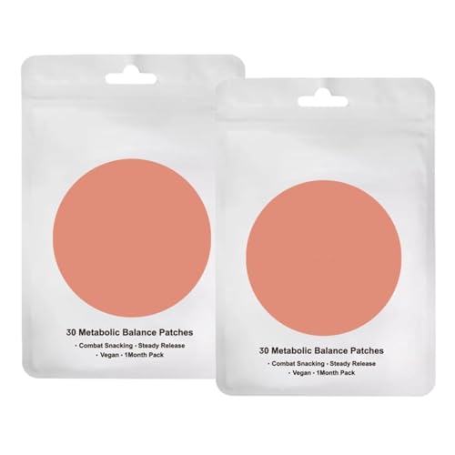Parches Weightless, Parche de Control para el Control de Peso, Supresores del Apetito para Mujeres, Parche Quemagrasas, Parches Veganos 30/60