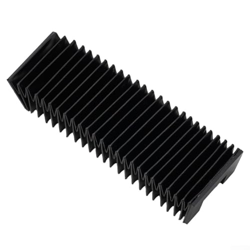 Bellows Cloth, Protective Bellows Cloth For CNC Machine Telescopic Protective Bellows Cover For Linear Guide Rails(Stretched Length 1000mm)