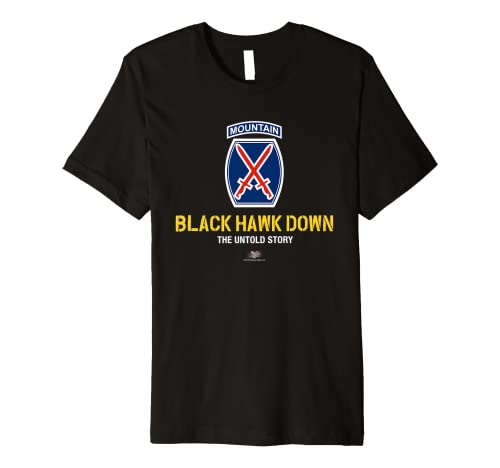 VTV- Black Hawk Down: 10th Mountain Division Premium T-Shirt