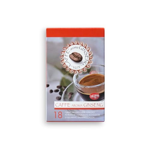 Macchina Caffè Cialde Ginseng: La Classifica dei Più Venduti nel 2025 10 Caffè Pascucci | Caffè al Ginseng in Cialde per Macchine Espresso - 18 Cialde Ese Monodose in Carta Filtro da 44 mm - Gusto Intenso, Naturale ed Energizzante