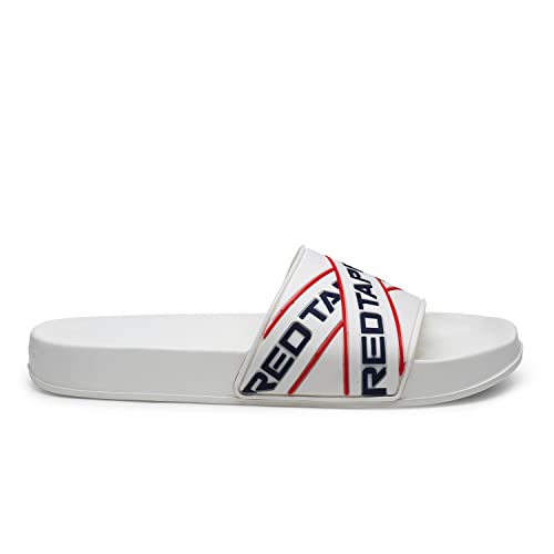 Image of Red Tape Men's Sliders- Comfortable Slippers Featuring Firm Grip, Slip-Resistance, Shock Absorption & Better Traction