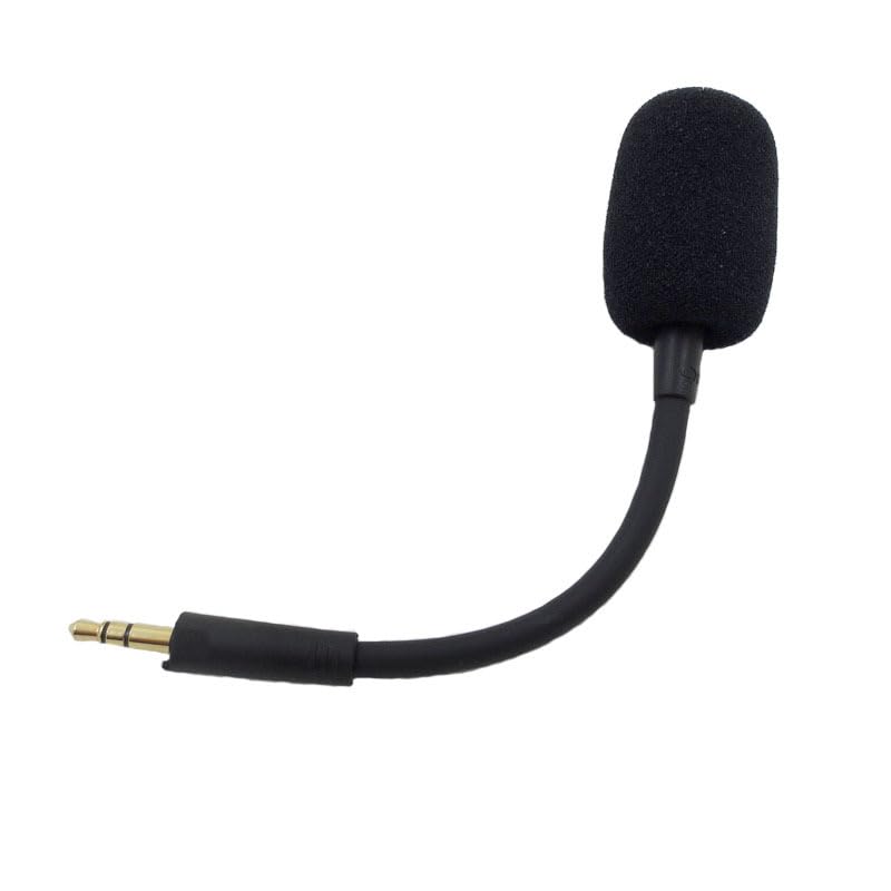 Barracuda X Mikrofon,Mic Zamiennik Odłączany 3.5mm Game Boom Redukcja Szumów Mikrofon w/Foam do Razer Barracuda X Bezprzewodowy Słuchawkowy(Czarny)