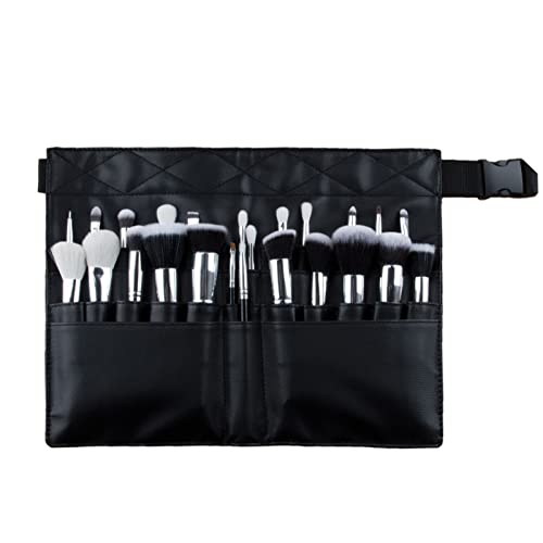 Goldwheat GDT-YD21AA01 Makeup Brush Belt Professional 26 Pockets With Artist Strap, Portable Foldable Cosmetic Pouch cover