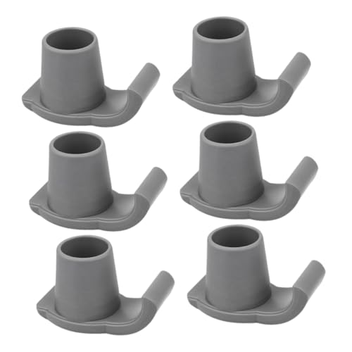 HAWILLOSCH Heavy Duty Walker Ski Glides 6pcs Anti-Slip Glide Pads for Universal Walker Accessories