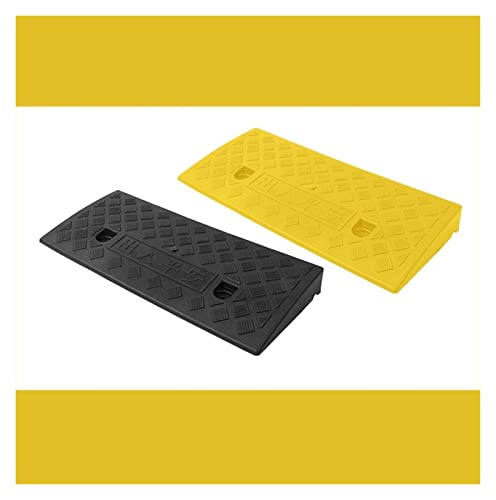 Rampas plásticas para bicicleta, rampas portátiles para silla de ruedas y umbral, altura 3CM/5CM/16CM, escaleras y carretera (Color: Dolphin Waves, Tamaño: 49 * 22 * 5CM) miniatura 4