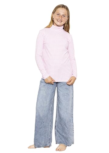 Image of STRETCH IS COMFORT Girl's Oh So Soft Long Sleeve Turtleneck | Youth Size 2-16