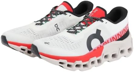 On Cloudmonster 2 Tênis masculino, Marfim/prata, 42