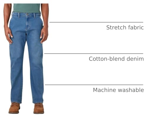 Dickies Mens Carpenter Regular Fit Utility Jeans - image 3
