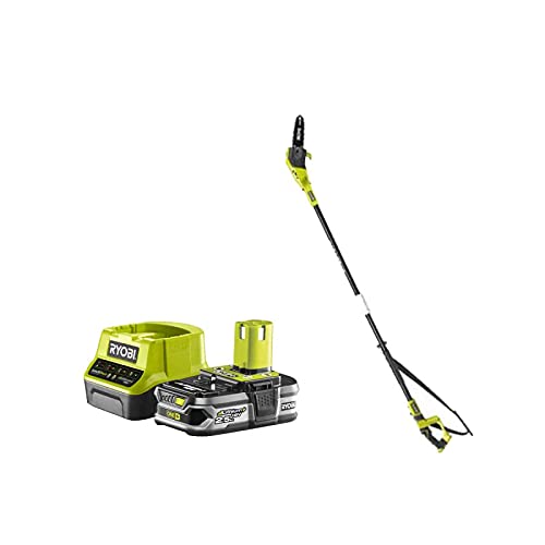 Pack RYOBI Elagueur à chaine sur perche 18V One+ OPP1820-1 Batterie 2.5Ah - 1 Chargeur rapide RC18120-125