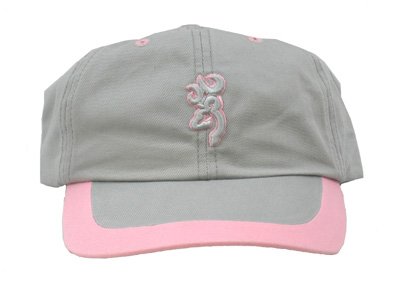 Buckmark Cap Gray/Pink