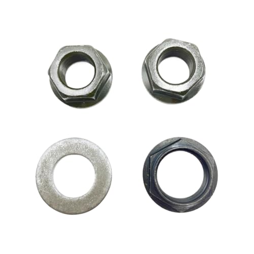 Primary Secondary Clutch Nut Kit 2.5mm 4-Pack Compatible with Automotive Motorcycle Parts HiSUN 700 500 UTV ATV Massimo HS500 HS700