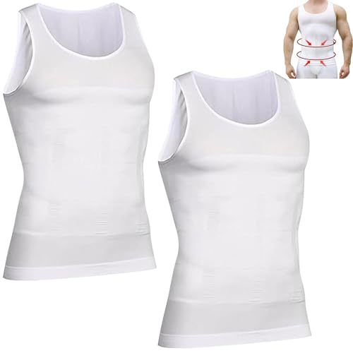 Shaperluv Tank Tops for Men,Men's Shaper Luv Undershirt,Male Compression Tummy Control Shapewear 2025