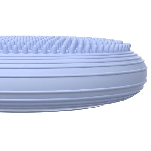 GLOSKIN Balance Kissen Mit Pumpe, Durchmesser Von 34 cm, Balancekissen, Orthopädischer Gleichgewichtskissen, Bürokissen, Yoga -Sportkissen, Luftkissen für Massage