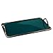 Produktbild Dekoratives Tablett Keramik Tray Küche Couchtisch Hauptdekoration mit Griffen für Kommode, Badezimmer (Color : Green, Size : 34.5x19x1.5cm)