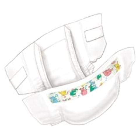 Curity Baby Diaper Tab Closure Size 4 Disposable (#80038A, Sold Per Pack) Cover