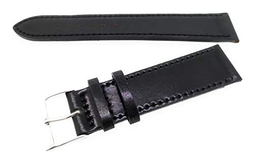 Cordovan Shell Pasek do zegarka 2. Wybór 20 mm czarny XS krótka długość Galopper-NL, Pasek