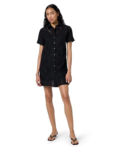 Image of Club Monaco Women's Women's Eyelet Shirt Dress