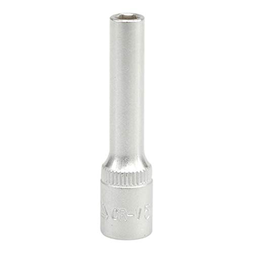 Image of Yato YT-1415 Hexagonal Deep Socket 5mm x 50mm for 1 /4 Inch Wrench Set | CrV Chromium Mirror Plated Steel | Tool Box | Home & Mechanical Tools | Industrial