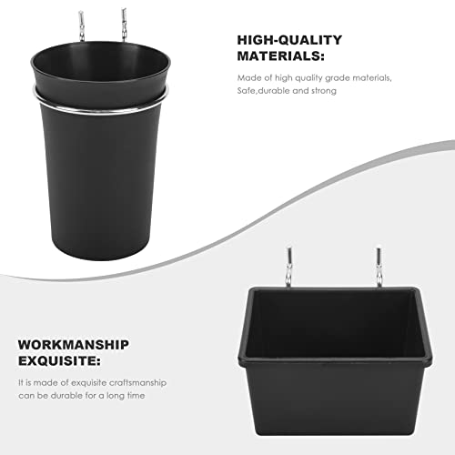 PRATYAHARA 6 Sets Perforated Panel Bins with Hooks, Assorted Hooks, Cup Holder Hooks for Perforated Panels for Organization - Image 2